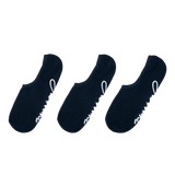3 Pairs No-Show Socks - Blue