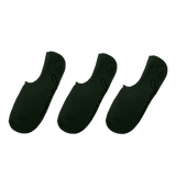 3 Pairs No-Show Socks - Green