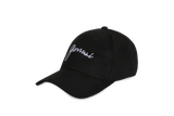 Black Signature Baseball Cap - Black