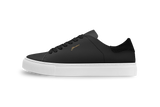 The Lorenzo - Black Leather / White Sole - Womens