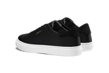 The Lorenzo - Black Leather / White Sole - Womens