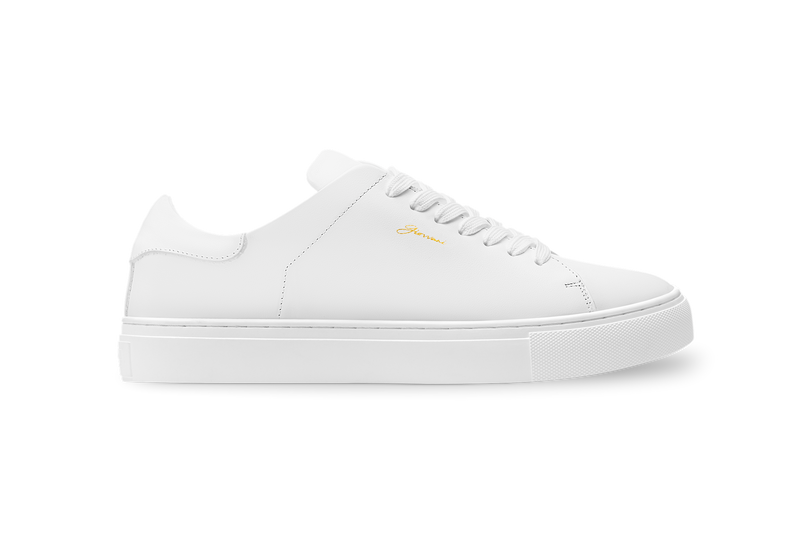 The Lorenzo - White Leather / White Sole