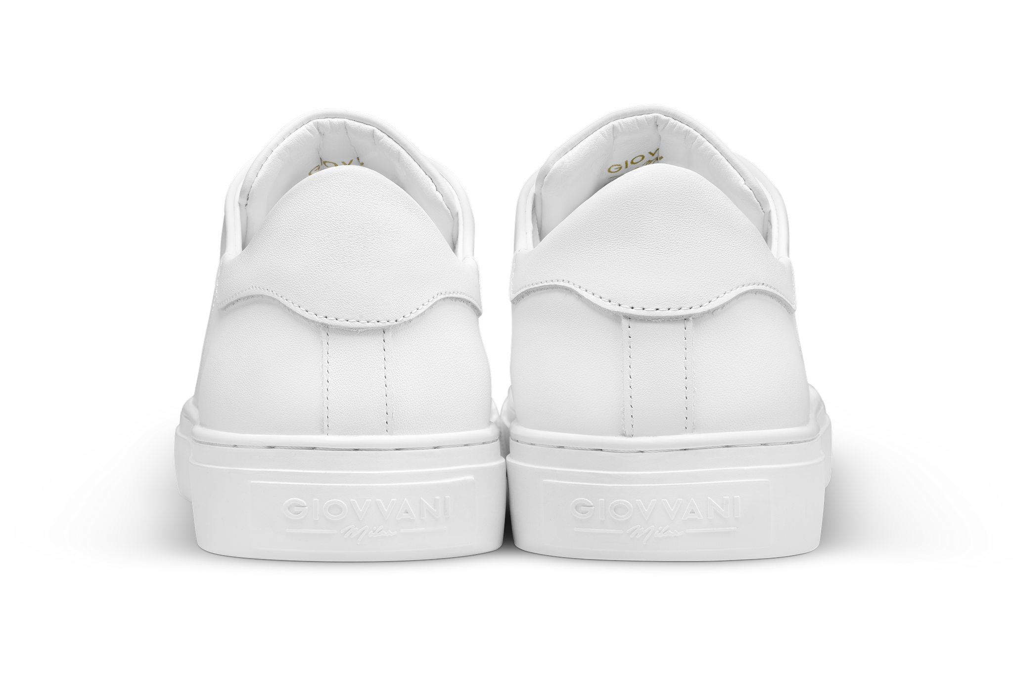 The Lorenzo - White Leather / White Sole - Womens