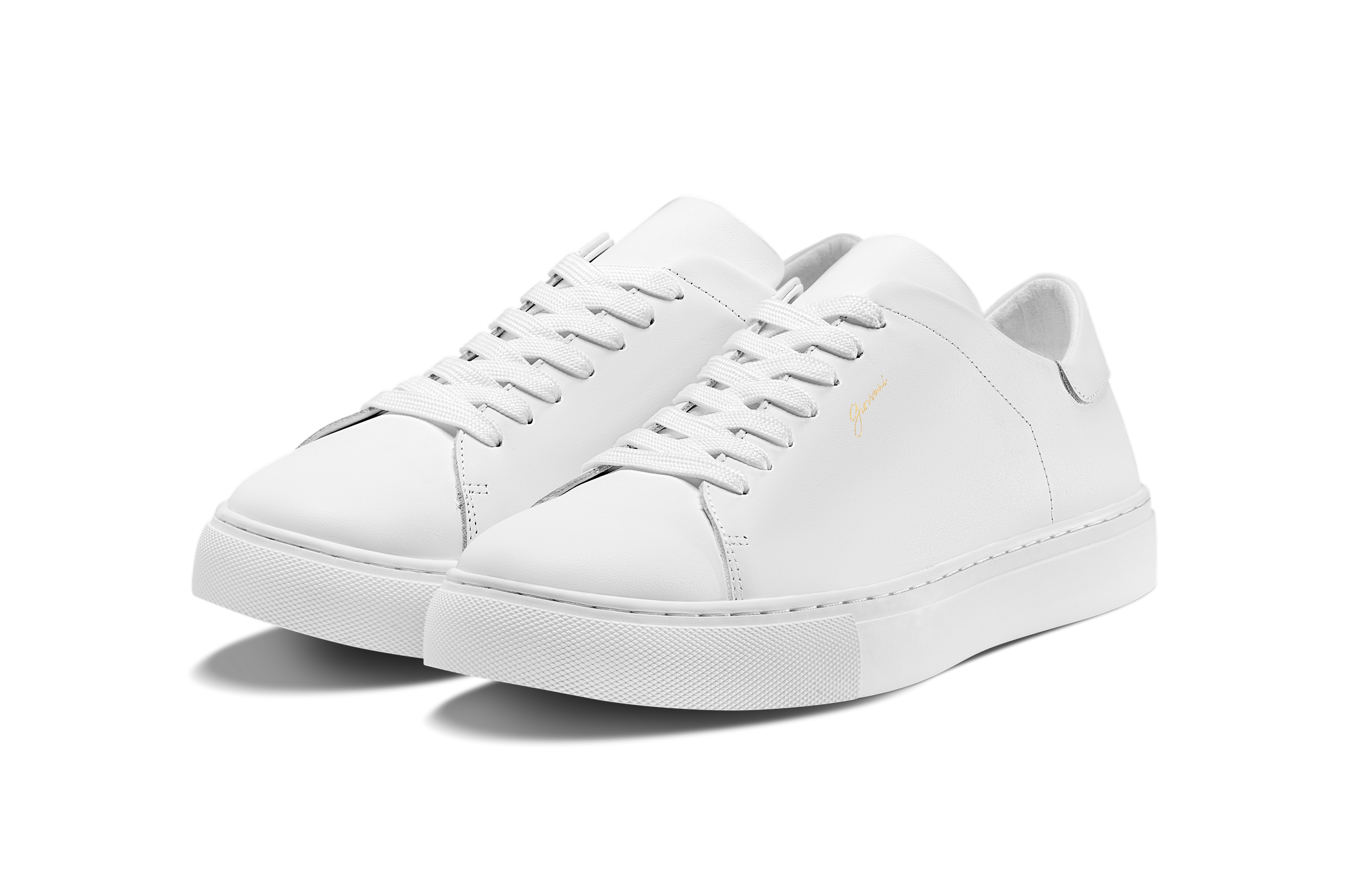 The Lorenzo - White Leather / White Sole