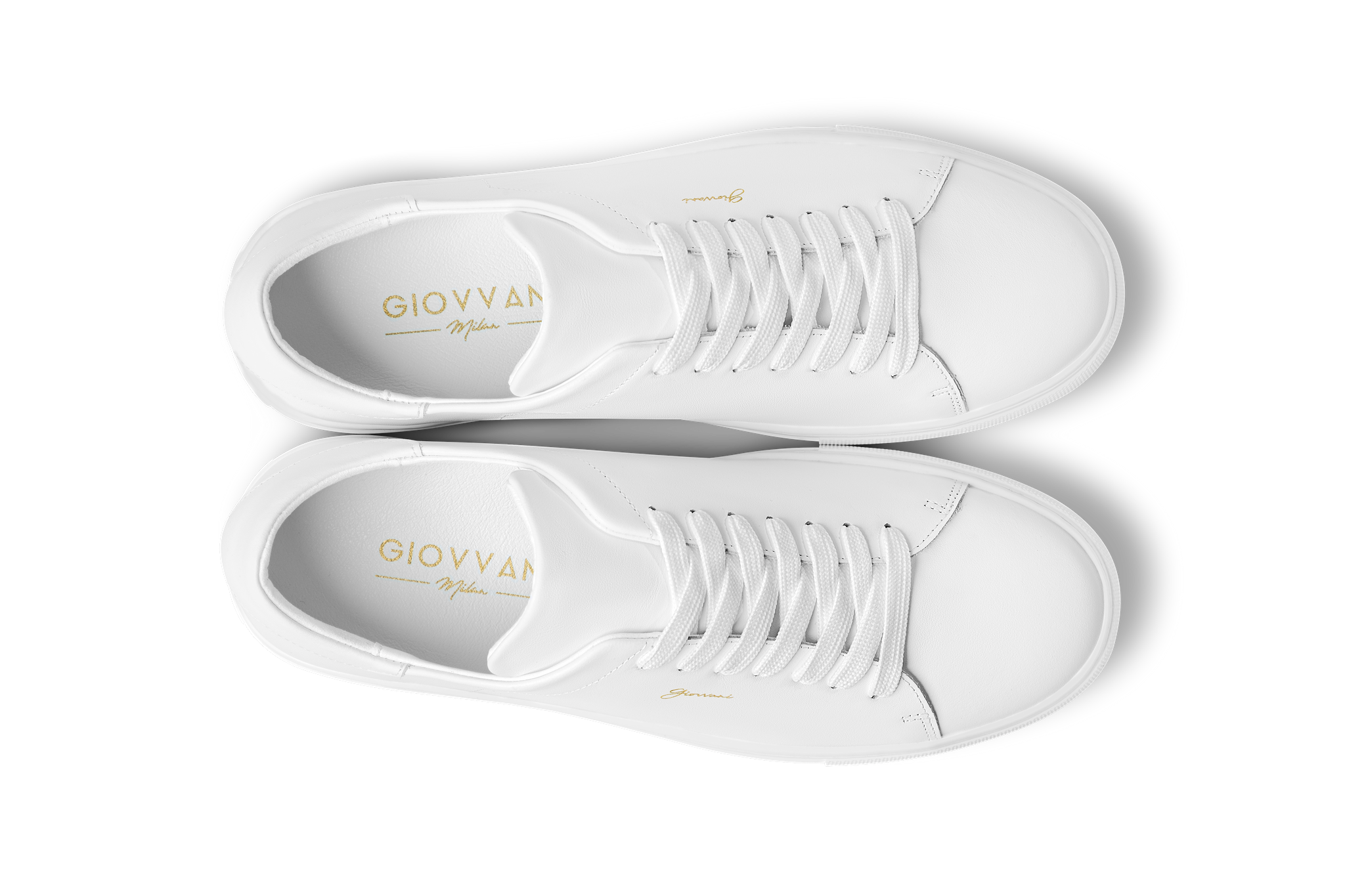 The Lorenzo - White Leather / White Sole