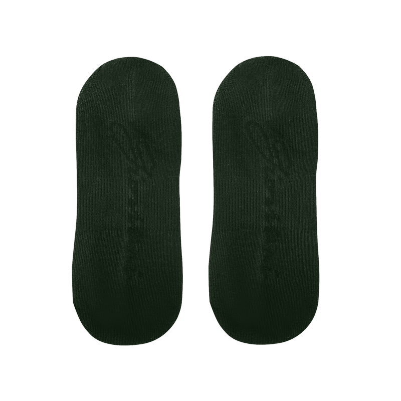 3 Pairs No-Show Socks - Green