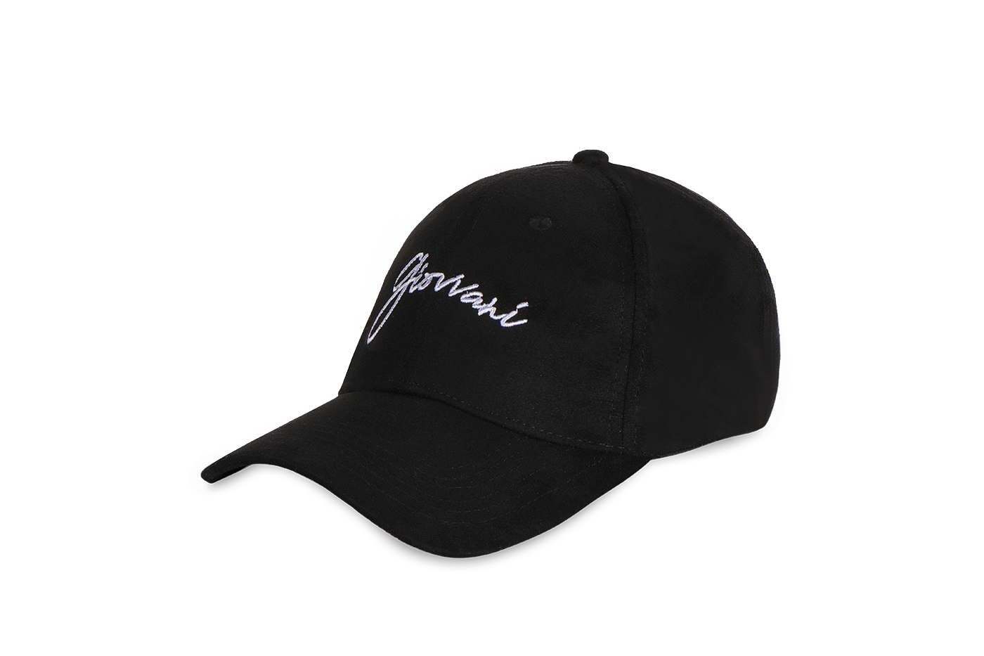 Black Signature Baseball Cap - Black