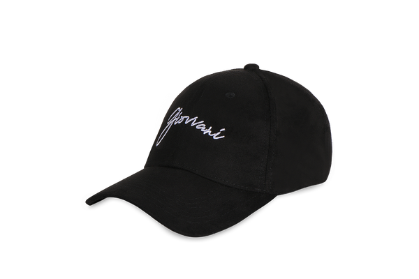 Black Signature Baseball Cap - Black