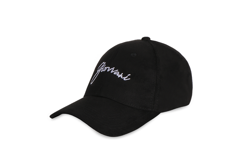 Black Signature Baseball Cap - Black