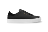The Lorenzo - Black Leather / White Sole - Womens