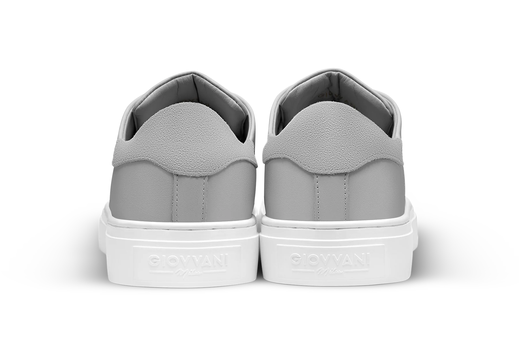 The Lorenzo - Grey Leather / White Sole - Womens