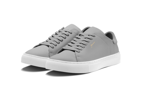 The Lorenzo - Grey Leather / White Sole - Womens