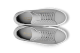 The Lorenzo - Grey Leather / White Sole - Womens