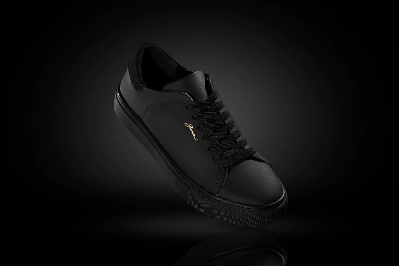 Black Leather / Black Sole Shot 1