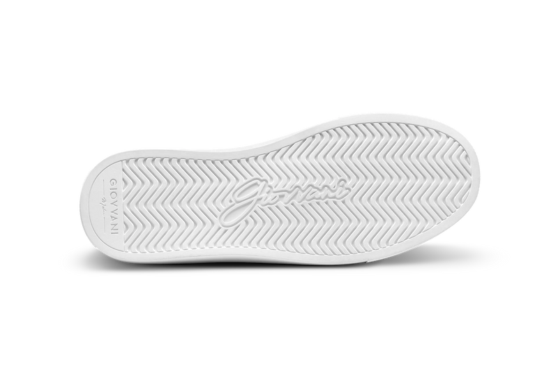 The Lorenzo - Grey Leather / White Sole - Womens