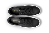 The Lorenzo - Black Leather / White Sole - Womens