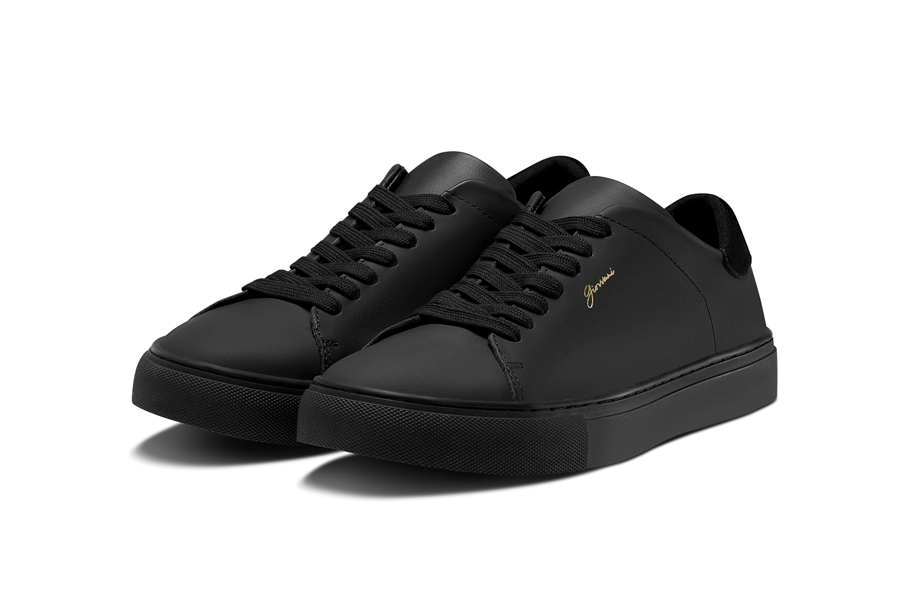The Lorenzo - Black Leather / Black Sole - Womens