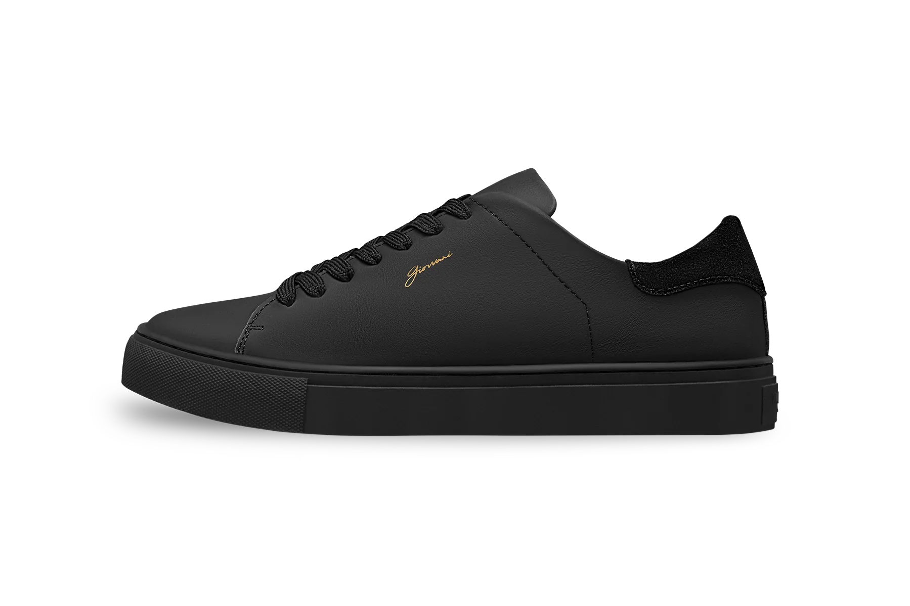 The Lorenzo - Black Leather / Black Sole - Womens