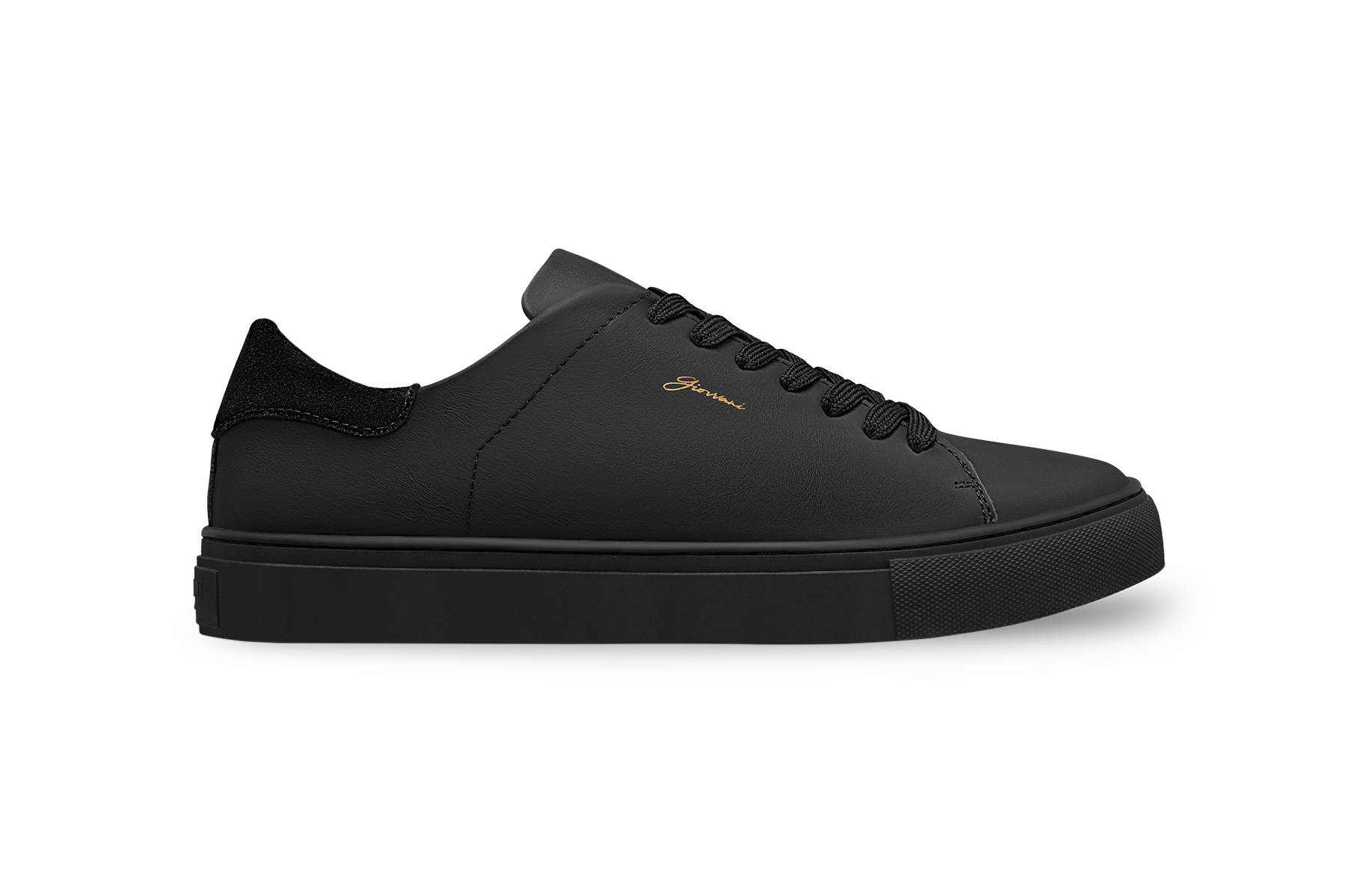 The Lorenzo - Black Leather / Black Sole