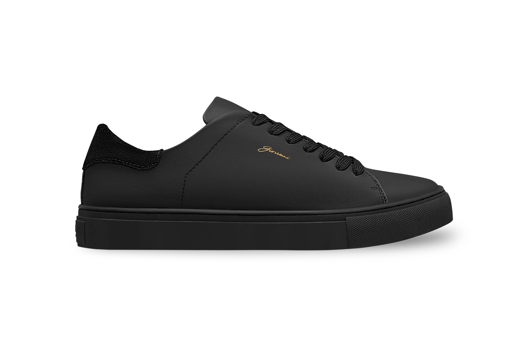 The Lorenzo - Black Leather / Black Sole - Womens