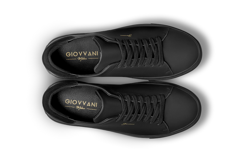 The Lorenzo - Black Leather / Black Sole - Womens