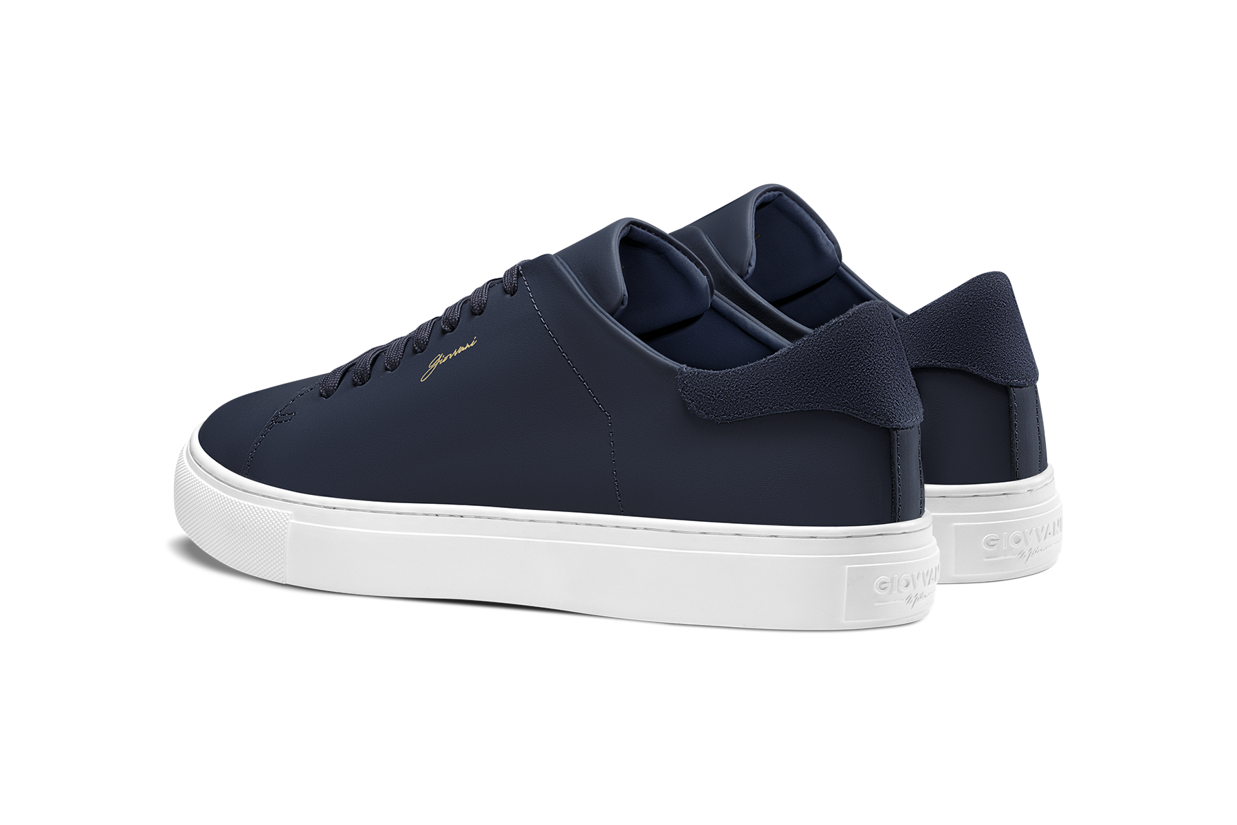 Blue shoes white best sale sole