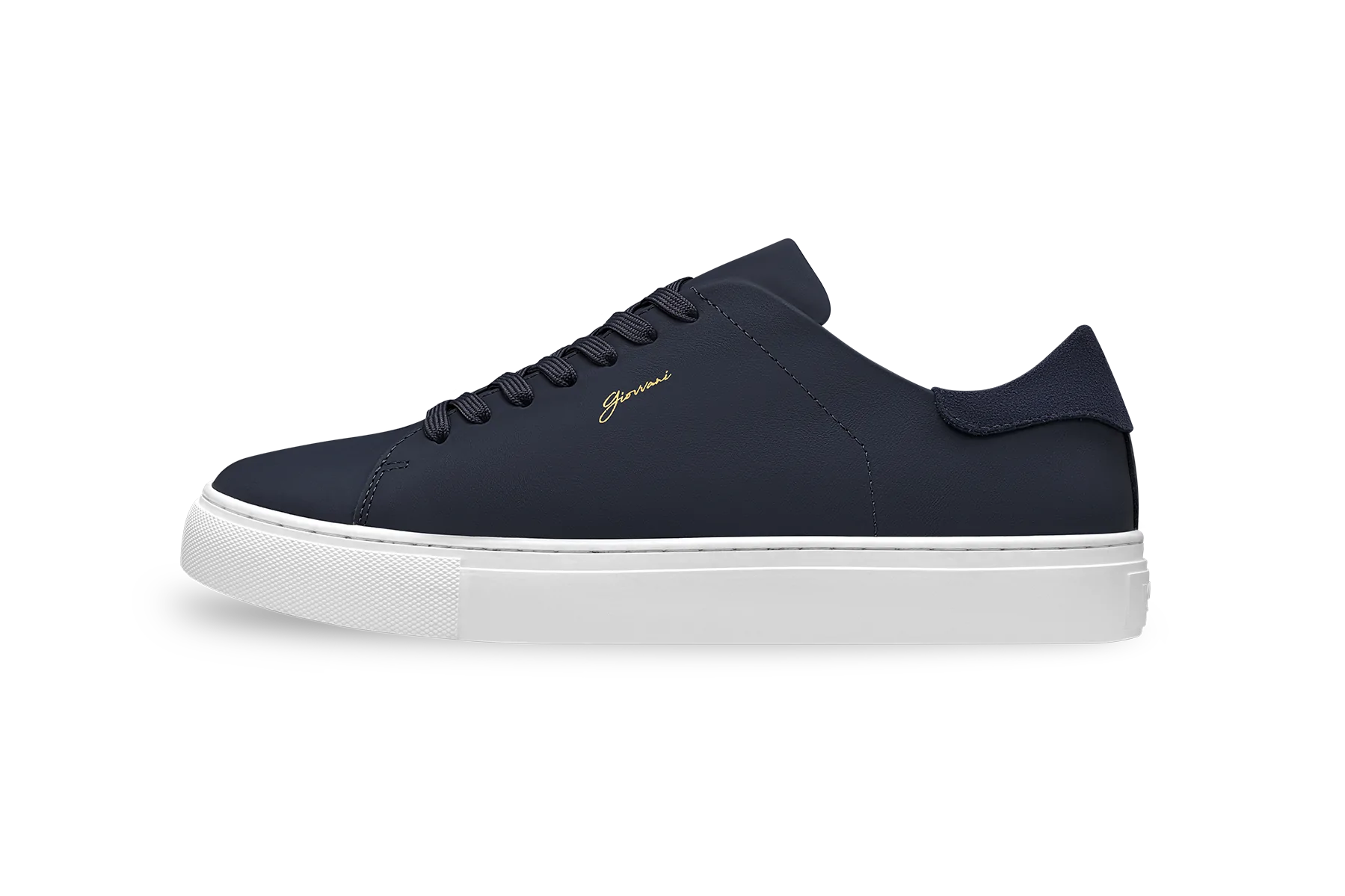 The Lorenzo - Blue Leather / White Sole - Womens