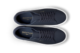 The Lorenzo - Blue Leather / White Sole - Womens