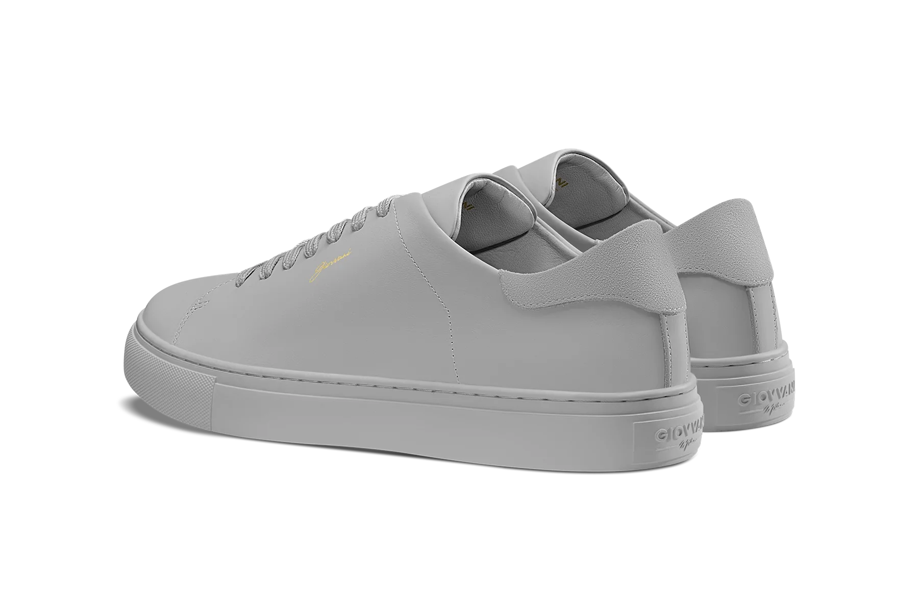 The Lorenzo - Grey Leather / Grey Sole
