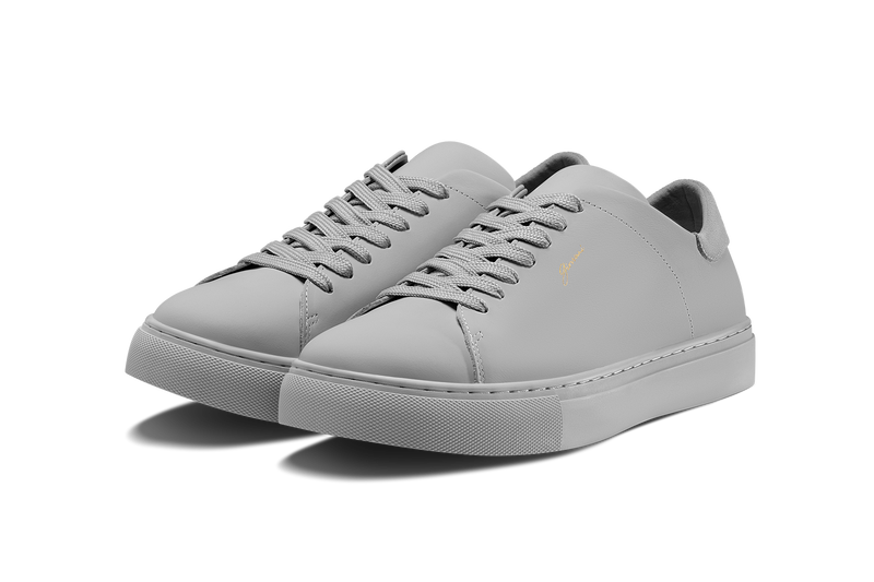 The Lorenzo - Grey Leather / Grey Sole