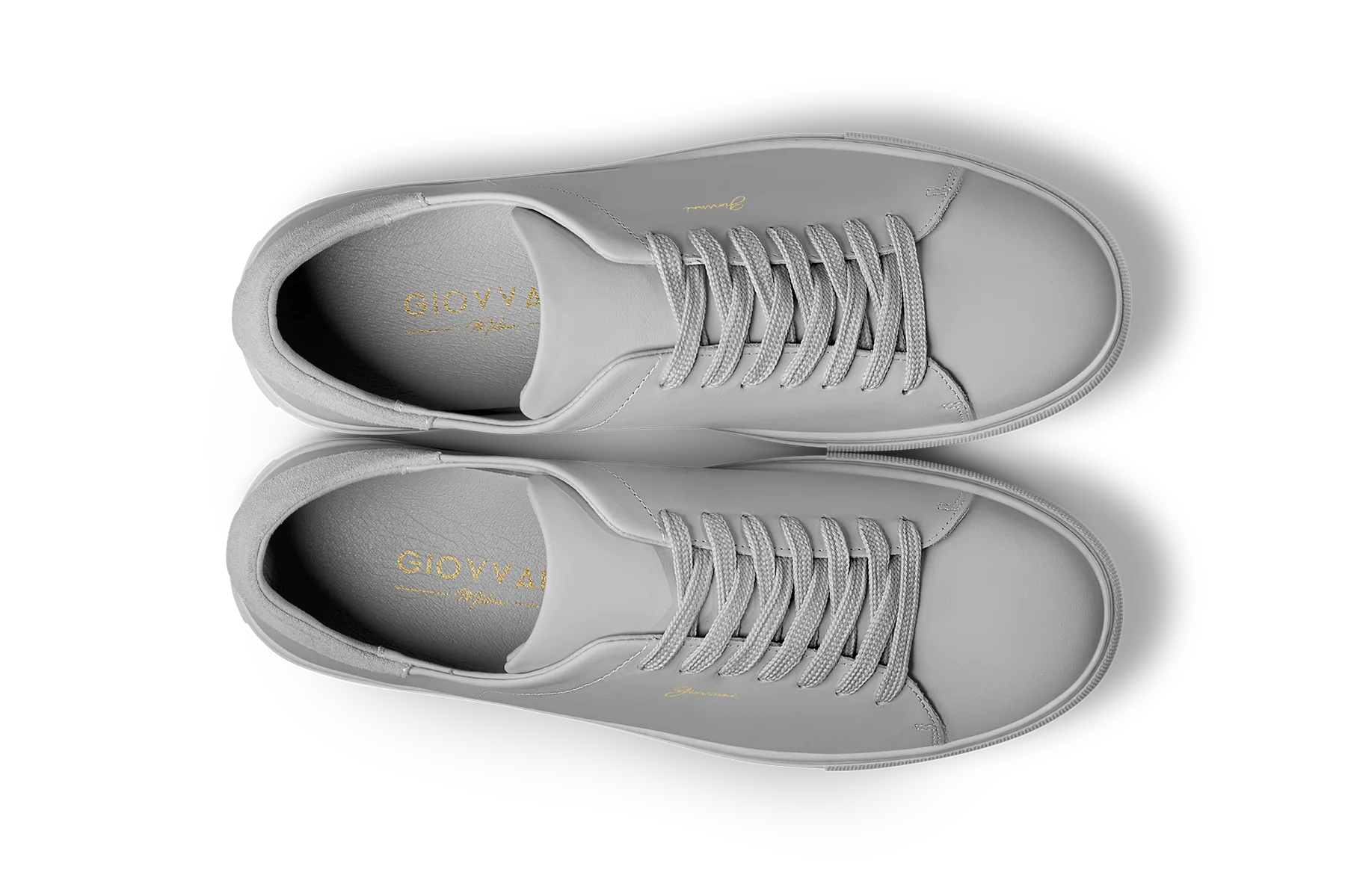 The Lorenzo - Grey Leather / Grey Sole
