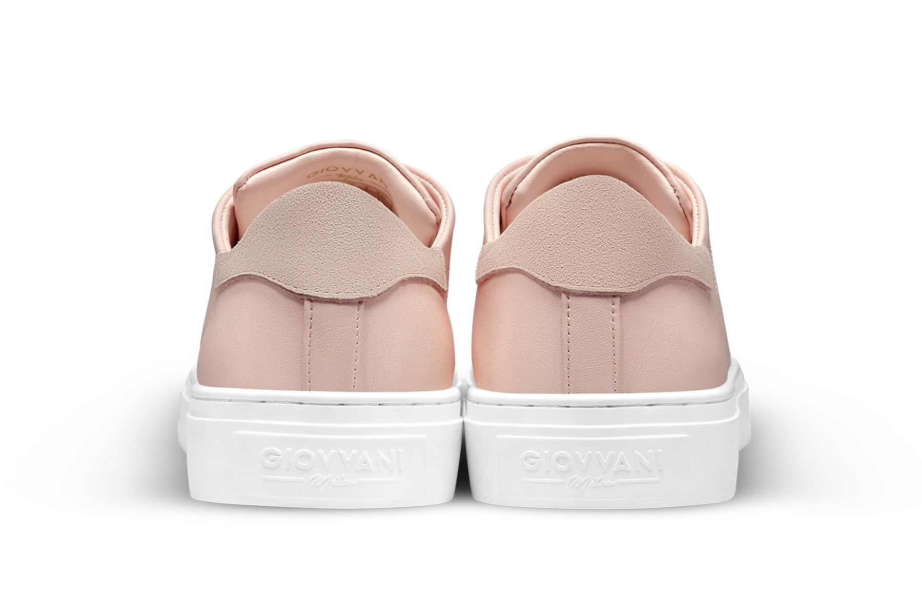 The Lorenzo - Pink Leather / White Sole - Womens