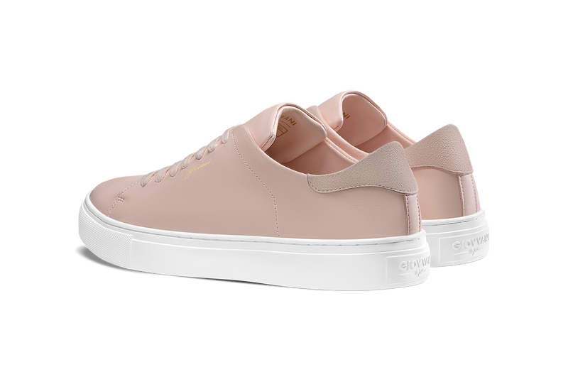 The Lorenzo - Pink Leather Sneakers - Handcrafted – GIOVVANI™ Official  Website