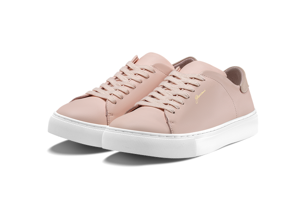 The Lorenzo - Pink Leather / White Sole