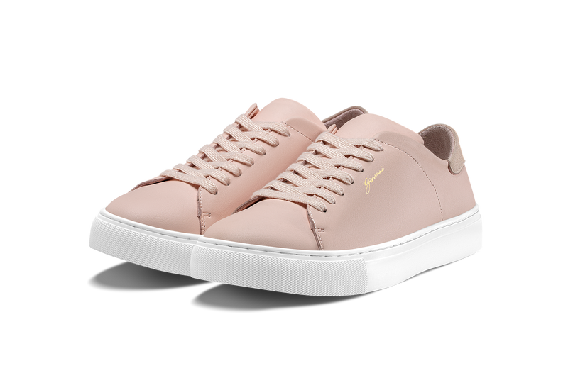 The Lorenzo - Pink Leather / White Sole