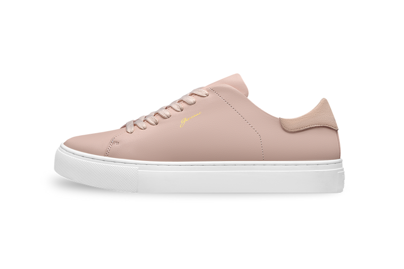 The Lorenzo - Pink Leather / White Sole