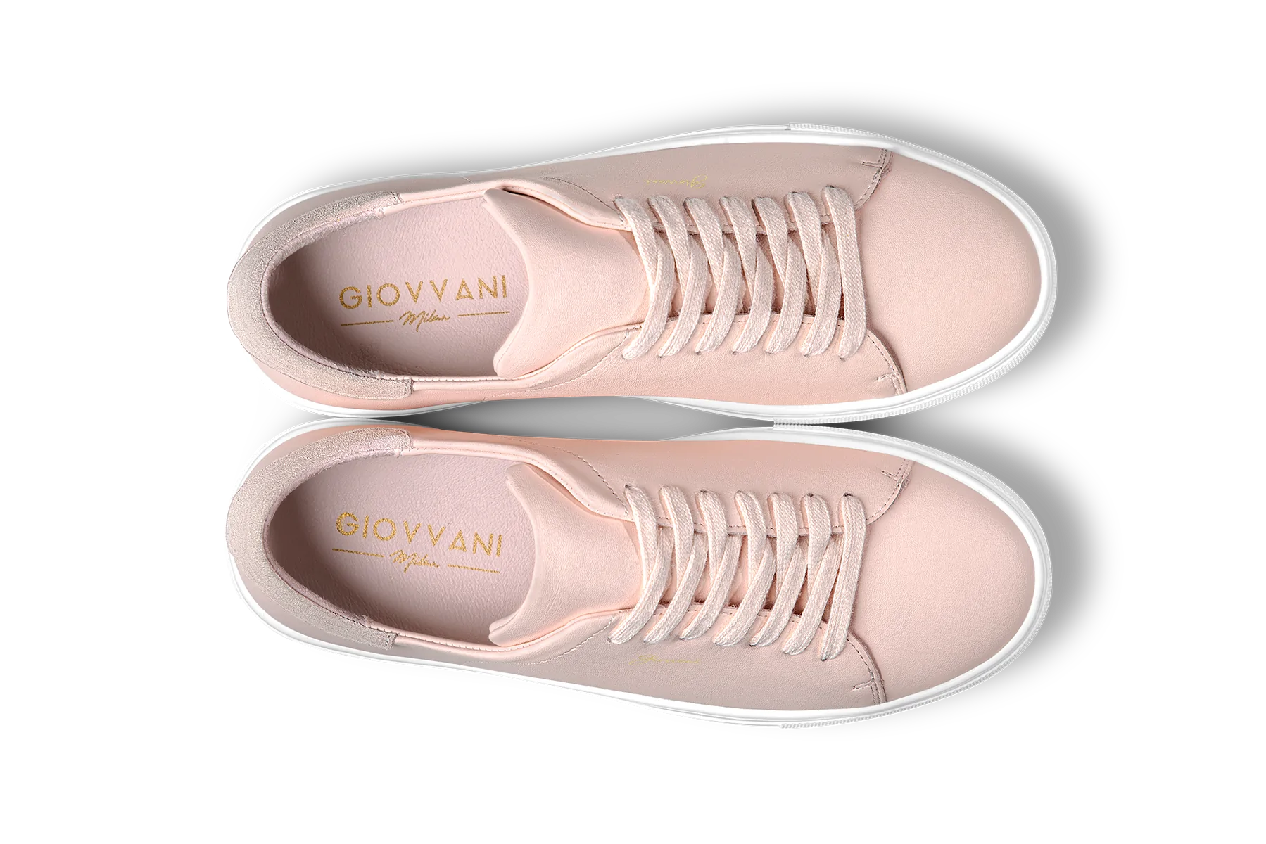 The Lorenzo - Pink Leather / White Sole - Womens